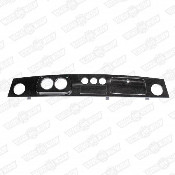 DASH- CHARCOAL 2 CLOCK + 3 AUX. GAUGES CHROME BEZELS LHD