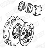 CLUTCH KIT-VERTO-METRO TURBO