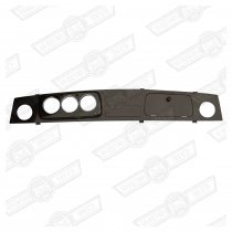 DASH- CARBON FIBRE 3 CLOCK CHROME BEZELS LHD