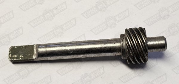 WORM GEAR-SPEEDO DRIVE-7 TEETH-(RED)