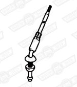 GEARLEVER-CHROME,ROD CHANGE-'97 ON