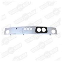 DASH- ALUMINIUM 2 CLOCK + 3 AUX. GAUGES CHROME BEZELS RHD