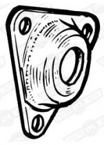 FLANGE-RELEASE-COIL SPRING CLUTCH