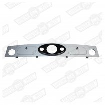 DASH- ALUMINIUM CENTRE + 2 AUXILLARY GAUGES 1 PIECE