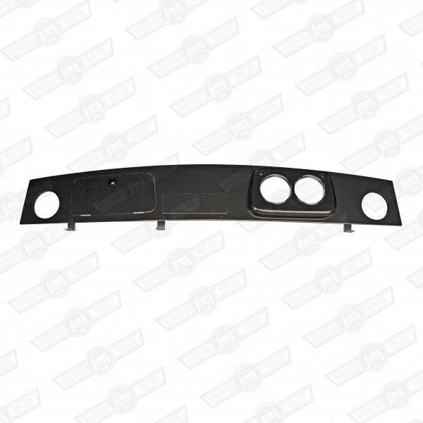 DASH- CARBON FIBRE 2 CLOCK CHROME BEZELS RHD