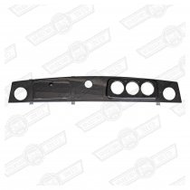 DASH- CARBON FIBRE 3 CLOCK + 1 AUX. GAUGE CHROME BEZELS LHD