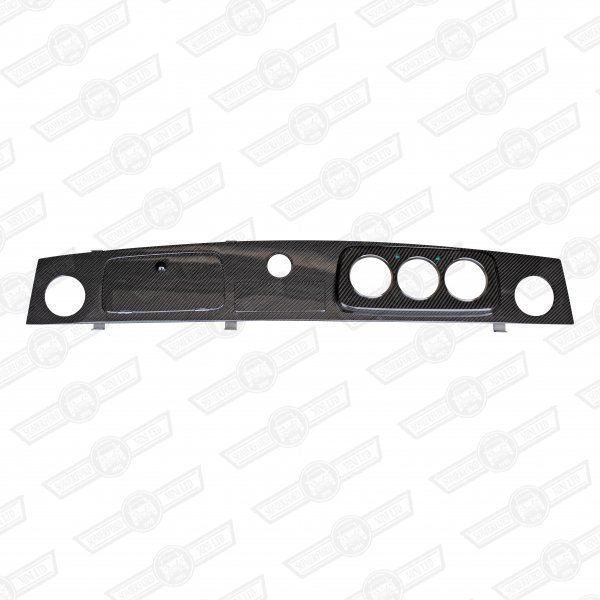 DASH- CARBON FIBRE 3 CLOCK + 1 AUX. GAUGE CHROME BEZELS LHD