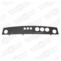 DASH- CARBON FIBRE 3 CLOCK + 3 AUX. GAUGES CHROME BEZELS RHD