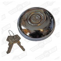 FILLER CAP-FUEL-LOCKING,VENTED- 60's RETRO TYPE