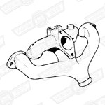 MANIFOLD-INLET & EXHAUST-SINGLE HS2-'59-'73