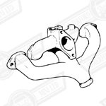 MANIFOLD-INLET & EXHAUST-SINGLE HS2-'59-'73
