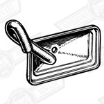 COVER-CONVEX-TAPPET CHEST-LH WITH ELBOW'59-'69 NOT 997cc