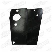 HEAT SHIELD-RH-BLACK-TWIN HS2 CARBS-COOPER & S '61-'71