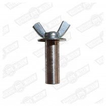 WING NUT- AIR FILTER LID-TWIN HS2 CARBURETTERS repro. steel