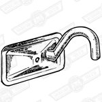 COVER-CONVEX-TAPPET CHEST-LH-WITH ELBOW PIPE-'59-'64