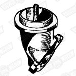 ELBOW-AIR FILTER TO CARBURETTER-TWIN HS2 CARBS