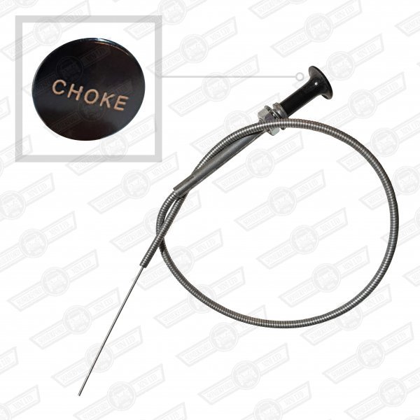 CABLE-CHOKE-'59- '68-SINGLE CARBURETTER-MANUAL