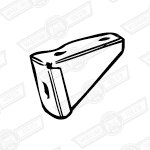 BRACKET-UPPER TANK STRAP TO PARCEL SHELF-'69-'75-CANADA&SWEE