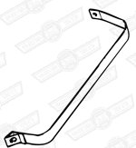 STRAP-FUEL TANK RETAINING-DIAGONAL-'76-'80