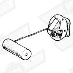 SENDER UNIT-FUEL-VAN,ESTATE & PICKUP-61-'64(no voltage stab.