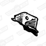BRACKET-TANK RETAINING-UPPER-TRAVELLER & COUNTRYMAN-1960