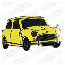 FRIDGE MAGNET-YELLOW