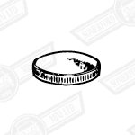 FILLER CAP-FUEL-NON VENTED-PRIMED-(paint body colour)