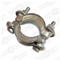 CLAMP-MANIFOLD TO DOWNPIPE-TWIN BOLT-STD. MODELS '59-'92