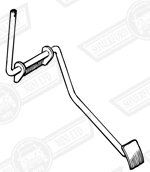 PEDAL-ACCELERATOR-LHD MANUAL-'59-'75