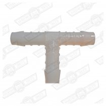 T PIECE- SERVO HOSE TO ANTI RUN ON VALVE-CARB COOPER '90-'91