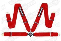 SECURON HARNESS QUICK RELEASE BUCKLE 4 PT. SNAP FIXING RED