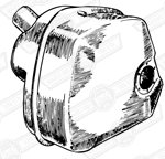 FUEL TANK-5.5 GALLON-LH-SCREW IN SENDER-ELF & HORNET-'59-'64
