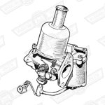 CARBURETTER-HS2-FIXED NEEDLE-998cc-'69-'71-MANUAL