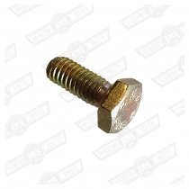 SCREW-CABLE TO THROTTLE LEVER-HIF CARBS