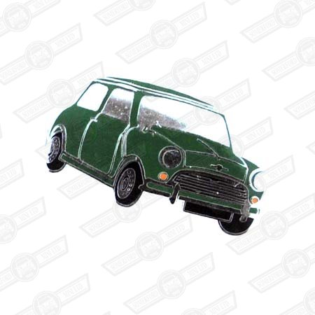 BADGE-LAPEL-GREEN MINI