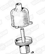 SUCTION CHAMBER ASSY.-HS6 FIXED NEEDLE CARBURETTERS