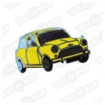 BADGE-LAPEL-YELLOW MINI