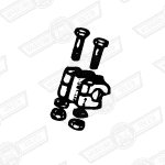 COUPLING ASSY.-THROTTLE ROD-TWIN H4 CARBURETTERS