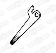 ANCHOR-THROTTLE RETURN SPRING-TWIN H4 CARBURETTERS