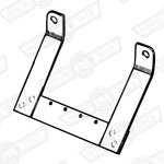 BRACKET-THROTTLE RETURN SPRING ANCHOR-TWIN HS4 & 6 CARBS