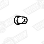 RESTRICTOR-GULP VALVE HOSE-CANADA & SWEDEN '75-'80