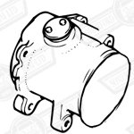 AIR PUMP ASSY.-CANADA & SWEDEN-'77-'80