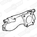 MANIFOLD-INLET-SINGLE HIF44 CARB.-COOPER-'90-'91