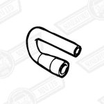 ELBOW-REED VALVE HOSE-EGR SYSTEM JAPAN-'80-'92