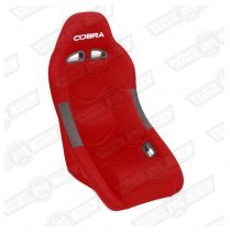 COBRA CLUBMAN SEAT,RED FABRIC