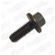SET SCREW-FLANGED HEAD M6 x 16mm BLACK FINISH