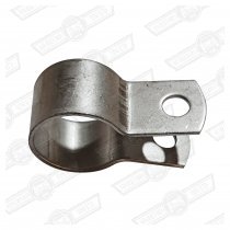 CLIP-EXHAUST SYSTEM TO CENTRE STRAP-850,998,1098cc '59-'92