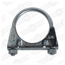 EXHAUST CLAMP- 2 1/8″ 'U' TYPE