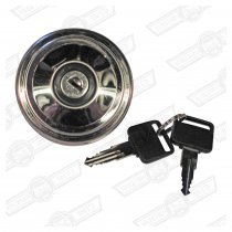 FILLER CAP-FUEL-LOCKING-VENTED-STAINLESS