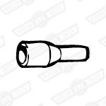 HOSE-BACK PRESSURE VALVE TO VENT PIPE-'80-'92